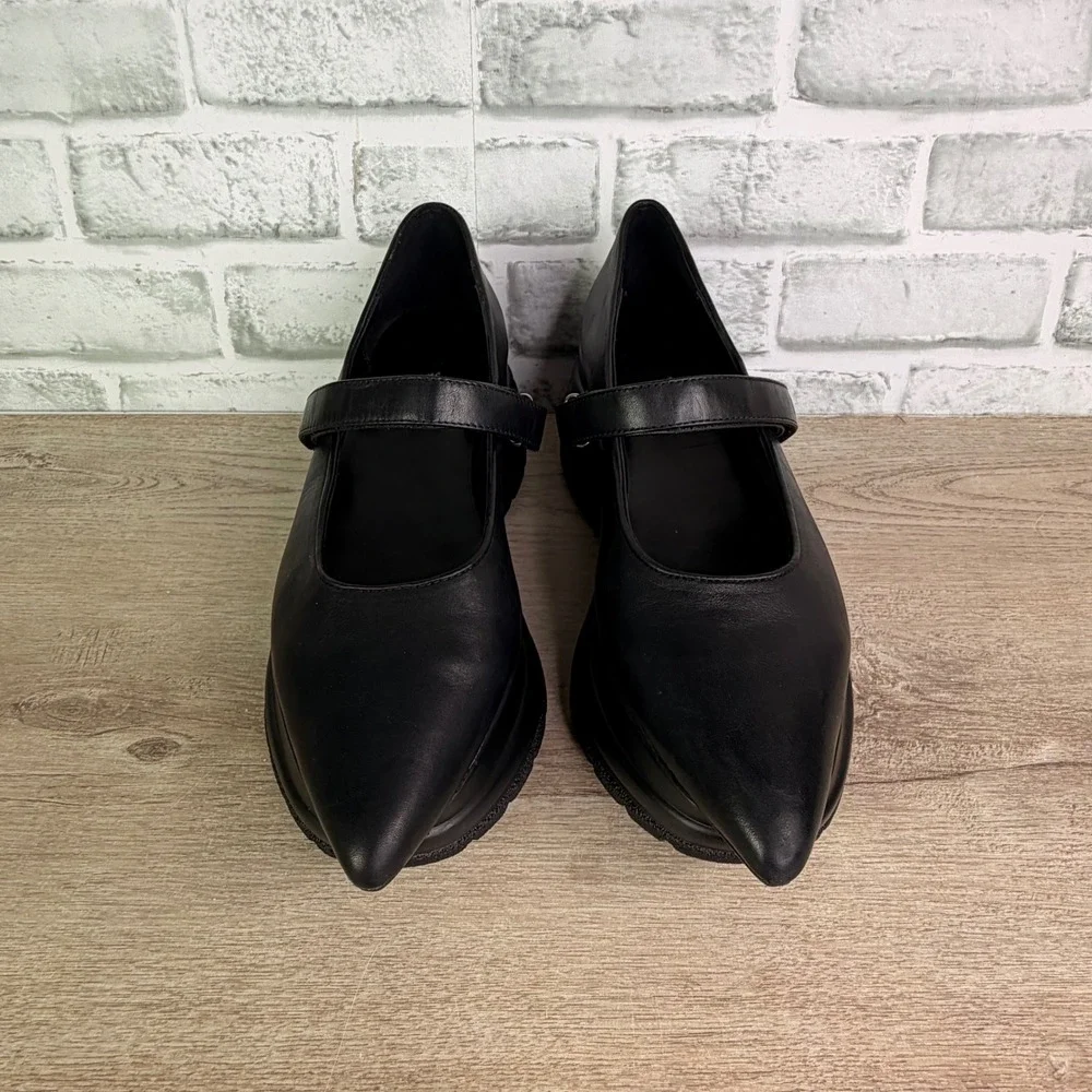 Desigual Maitrepierre Platform Ballerina Pumps Black Womens 41 US 10